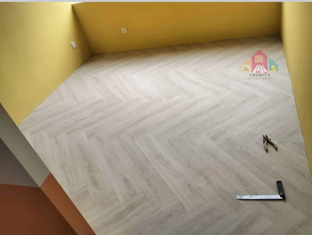 Flooring installation by Trinity Interior Products