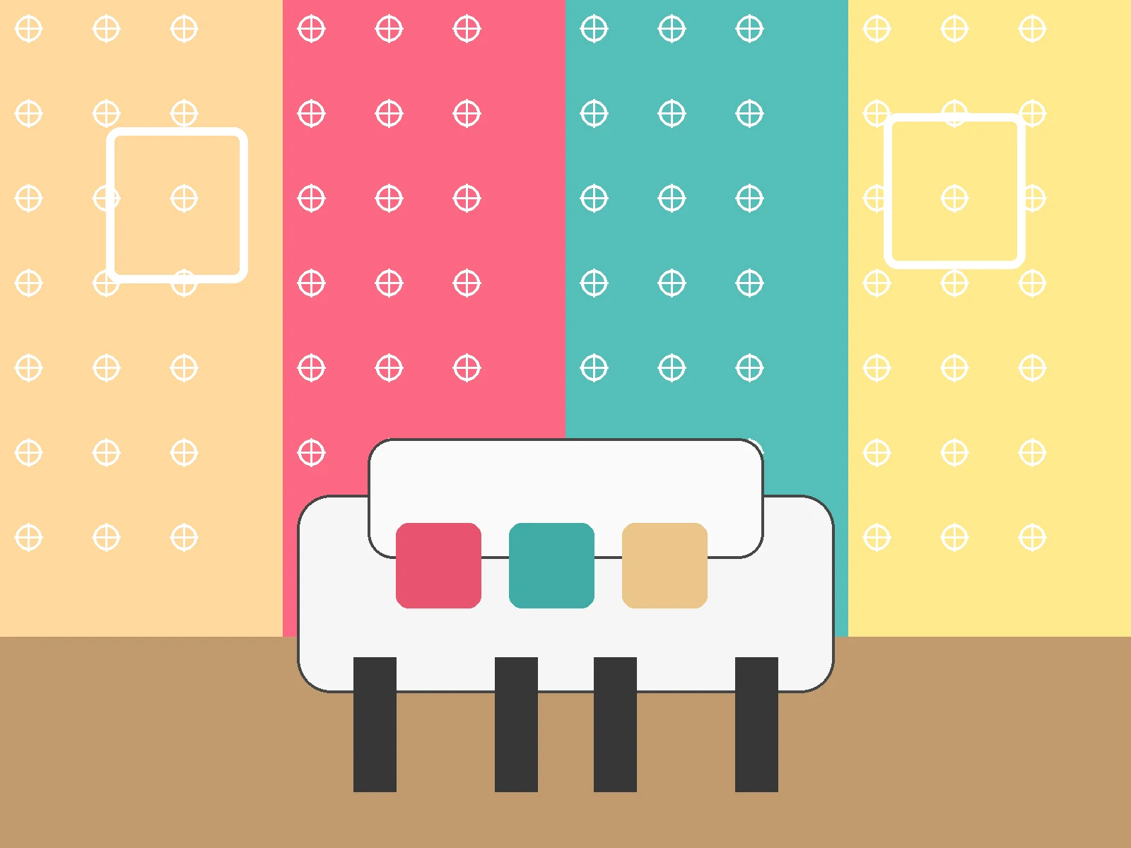 Premium wallpaper installation by Trinity Interior Products